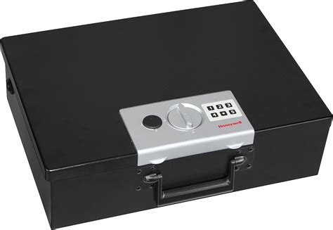 honeywell 6110 large fire resistant digital steel security box|6110 security lock box.